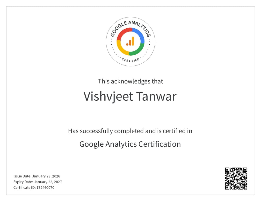 Google Data Analytics Certificate